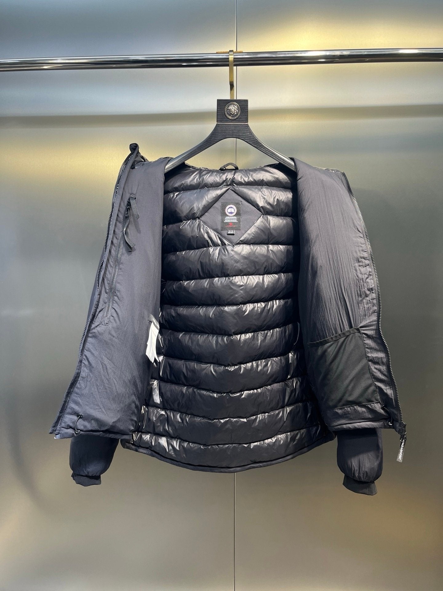 Canada Goose Lodge Hoody Jacket In Black
