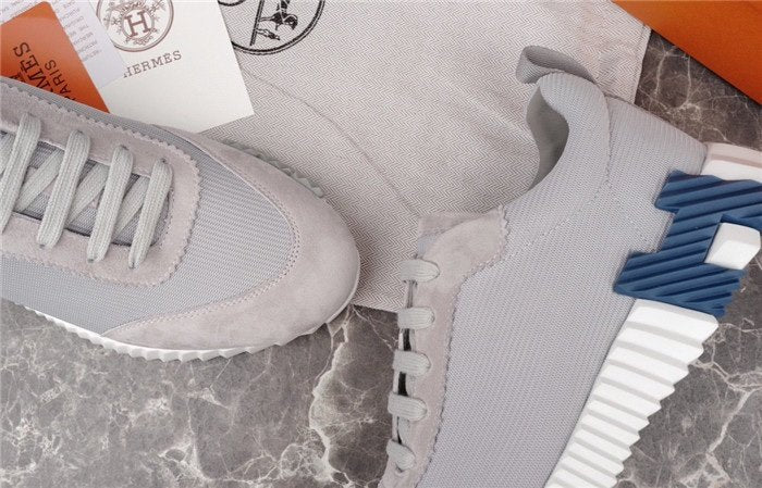 Hermes Bouncing Sneaker Grey Blue