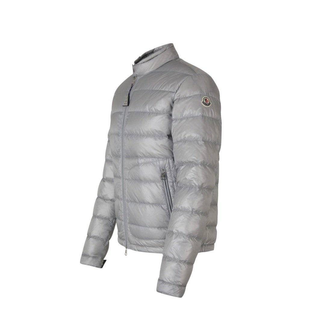 Moncler Acorus Down Jacket Silver Grey