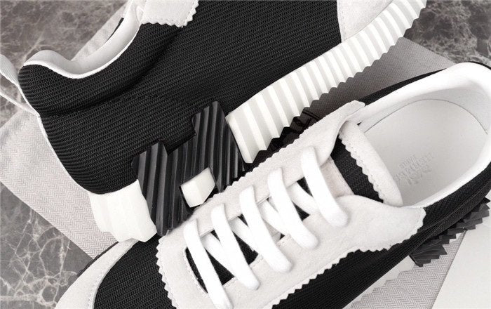 Hermes Bouncing Sneaker White/Black