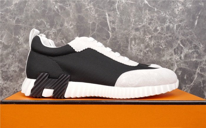 Hermes Bouncing Sneaker White/Black
