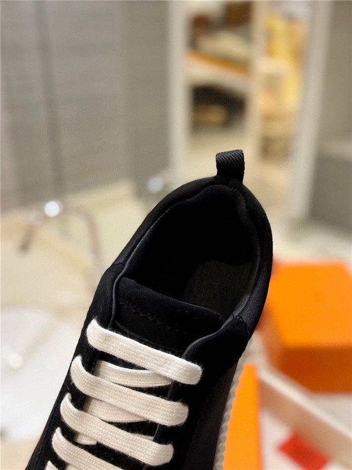Hermes Bouncing Sneaker Black Red