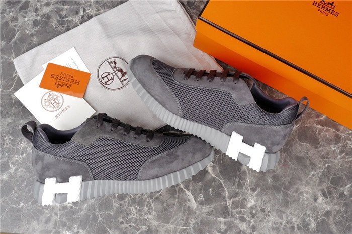 Hermes Bouncing Sneaker Grey White