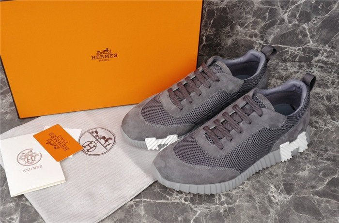 Hermes Bouncing Sneaker Grey White