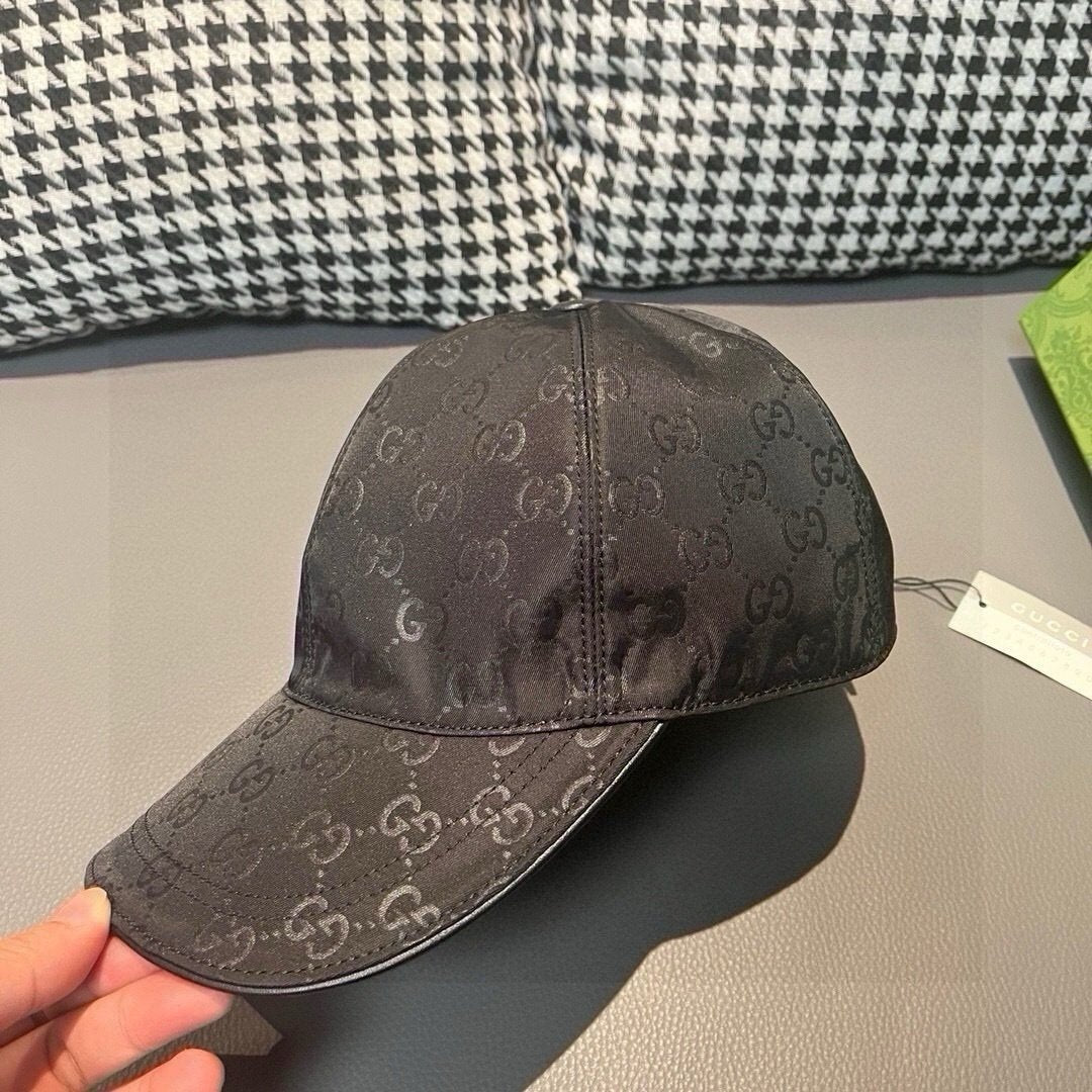 Gucci GG Ripstop Baseball Cap In Black