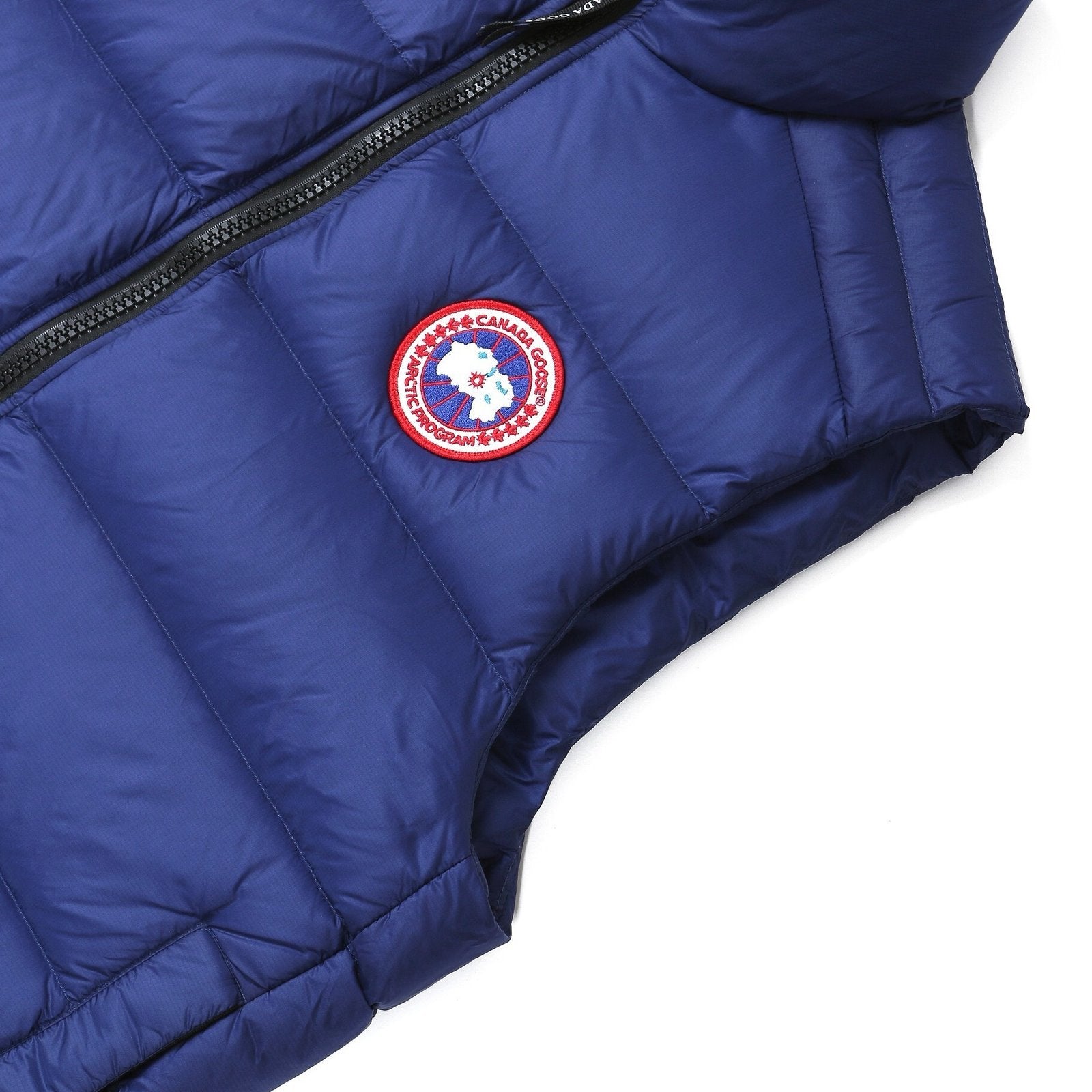 Canada Goose Crofton Down Bodywarmer In Blue