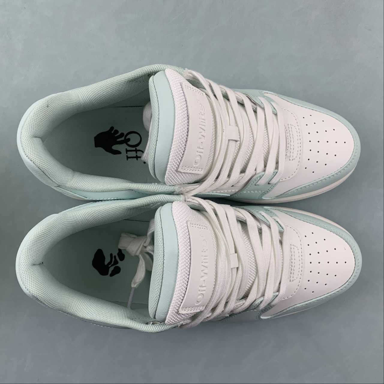 Off-White Out Of Office Low Top Mint Green