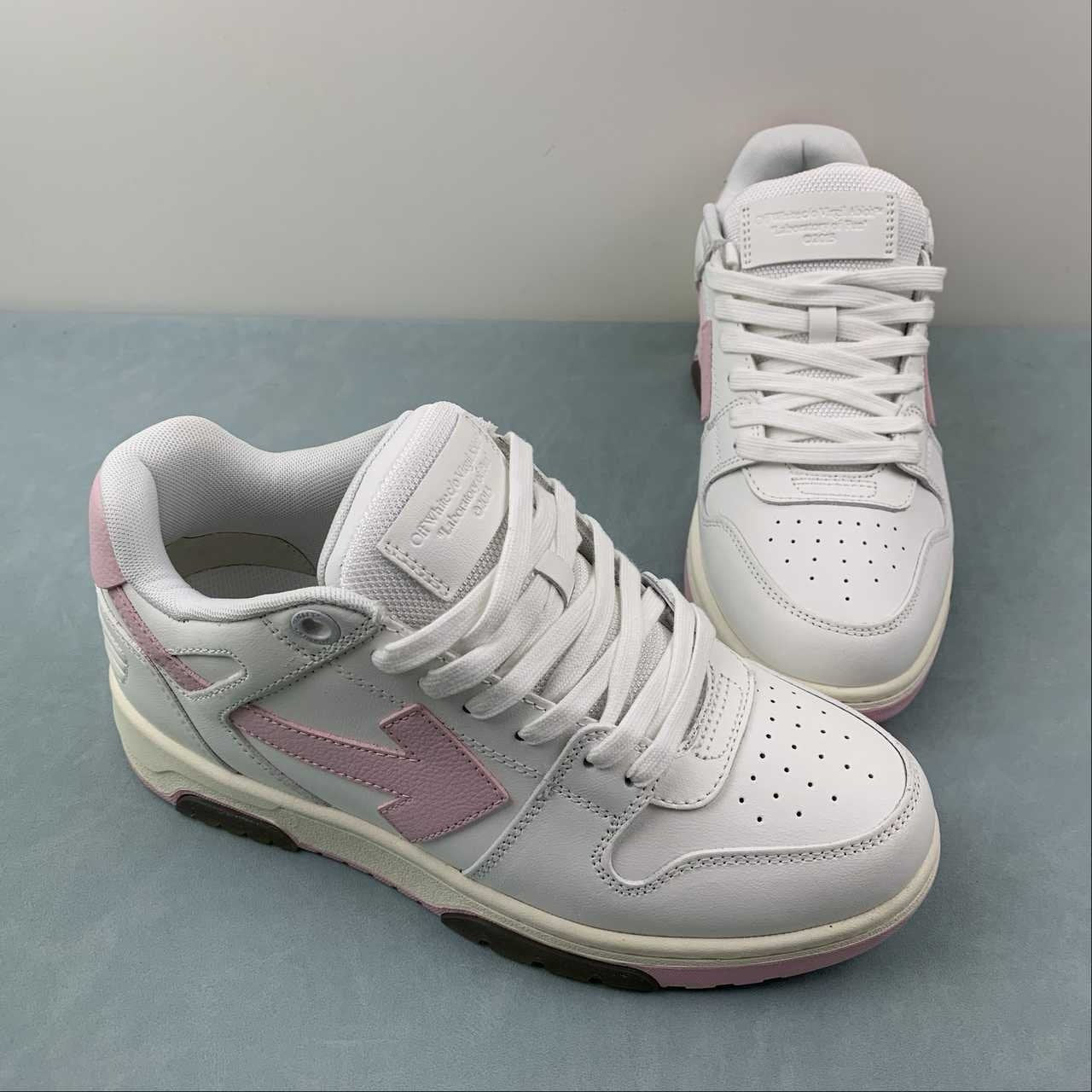 Off-White Out Of Office Low Top White/Pink