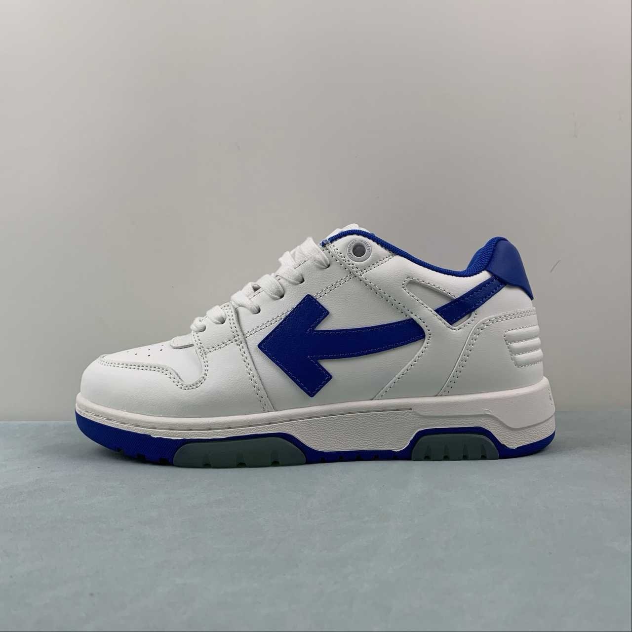 Off-White Out Of Office Low Top White/Royal Blue