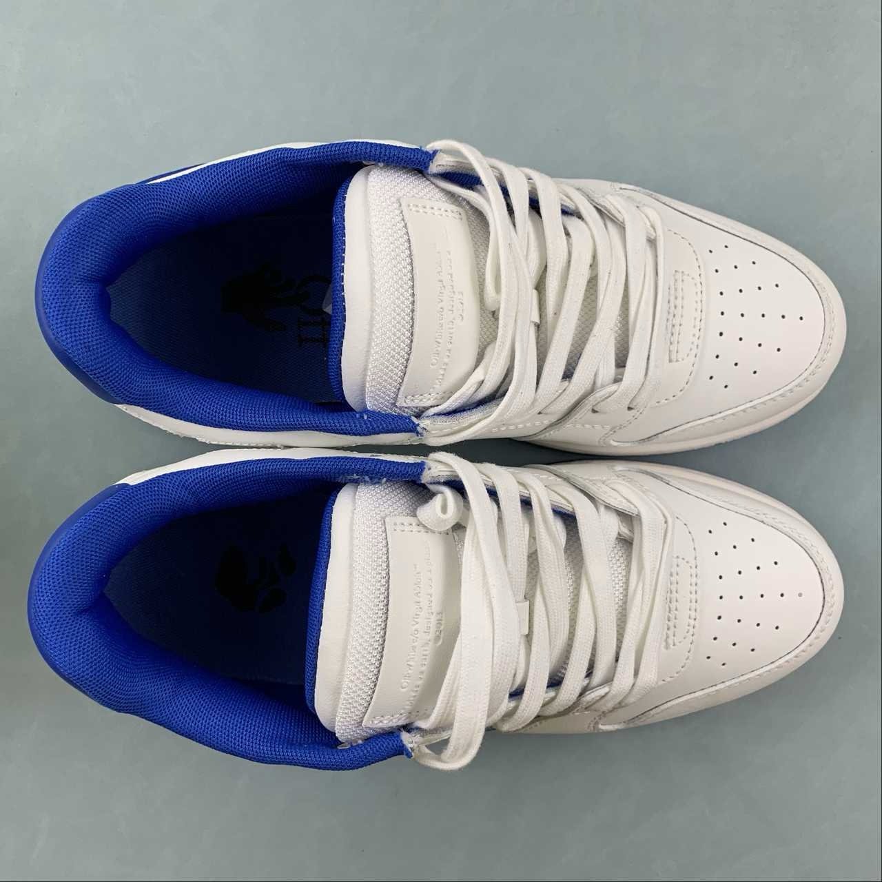 Off-White Out Of Office Low Top White/Royal Blue