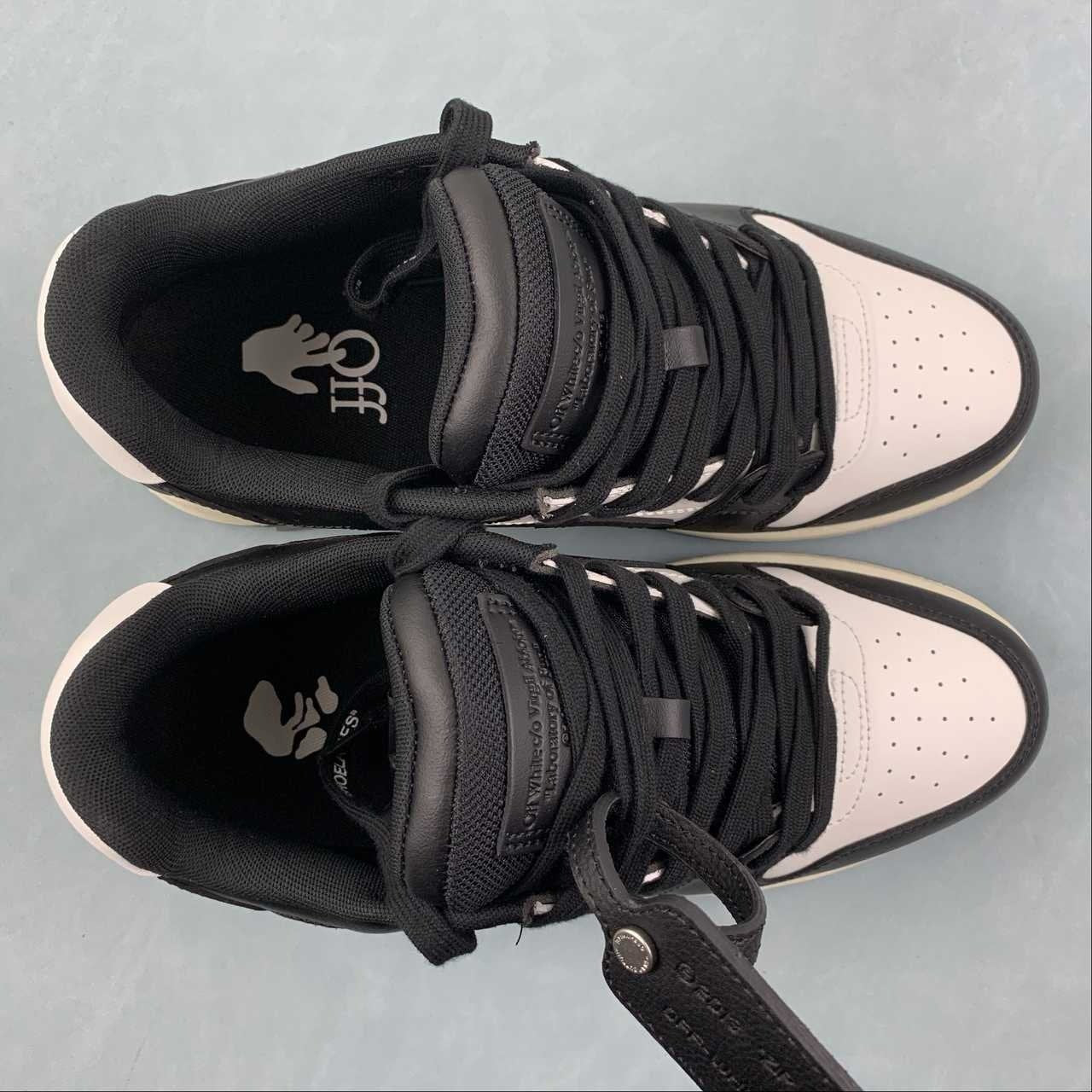 Off-White Out Of Office Low Top Black/White Panda