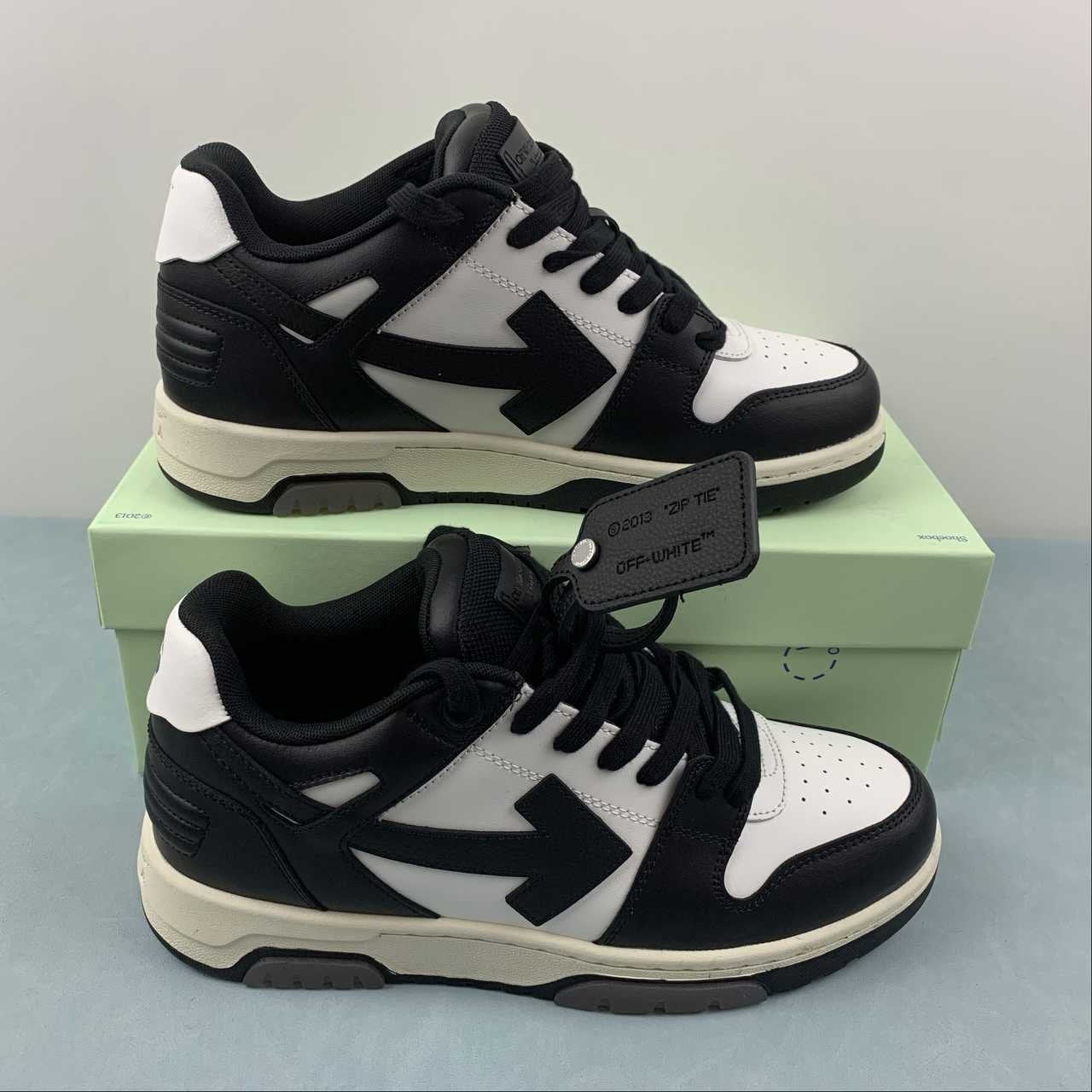 Off-White Out Of Office Low Top Black/White Panda