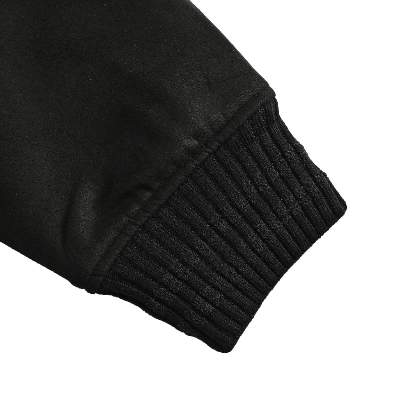 Louis Vuitton Mix Leather Varsity Blouson Black