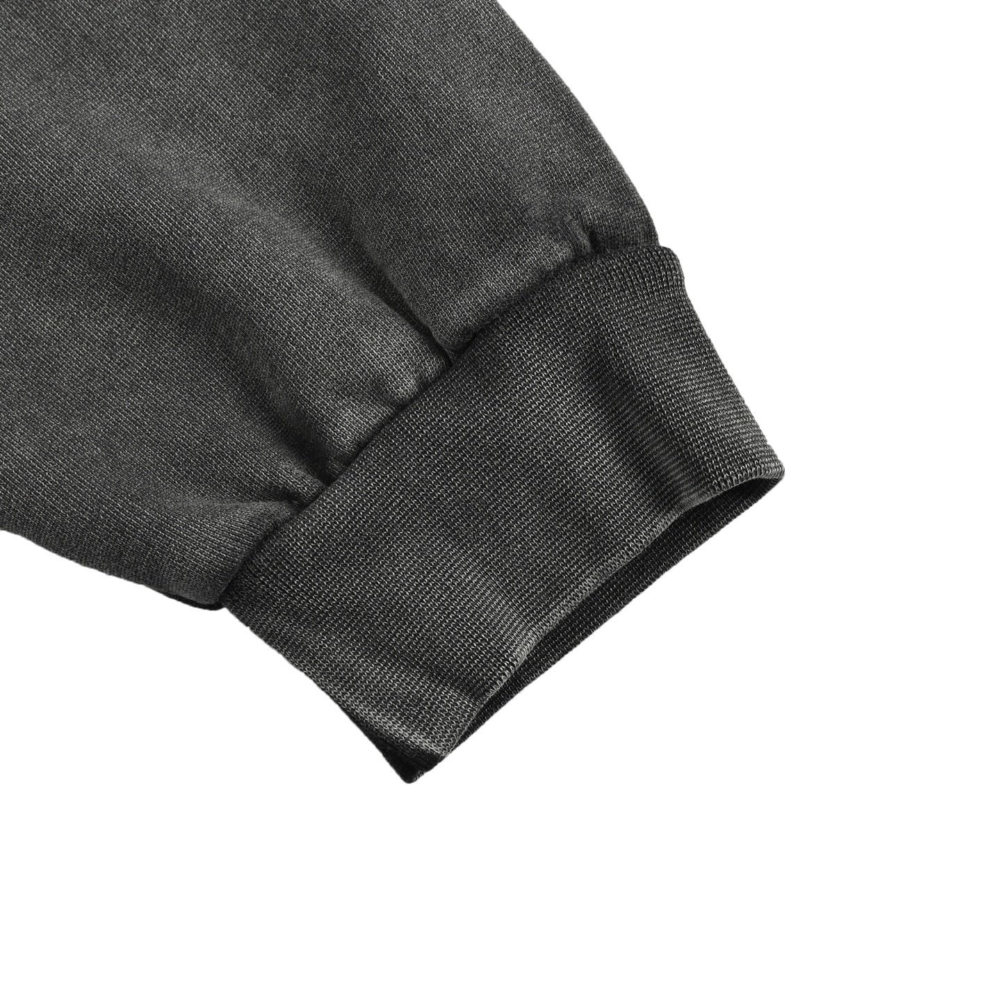 Miu Miu Red Heart Logo Hoodie In Dark Grey