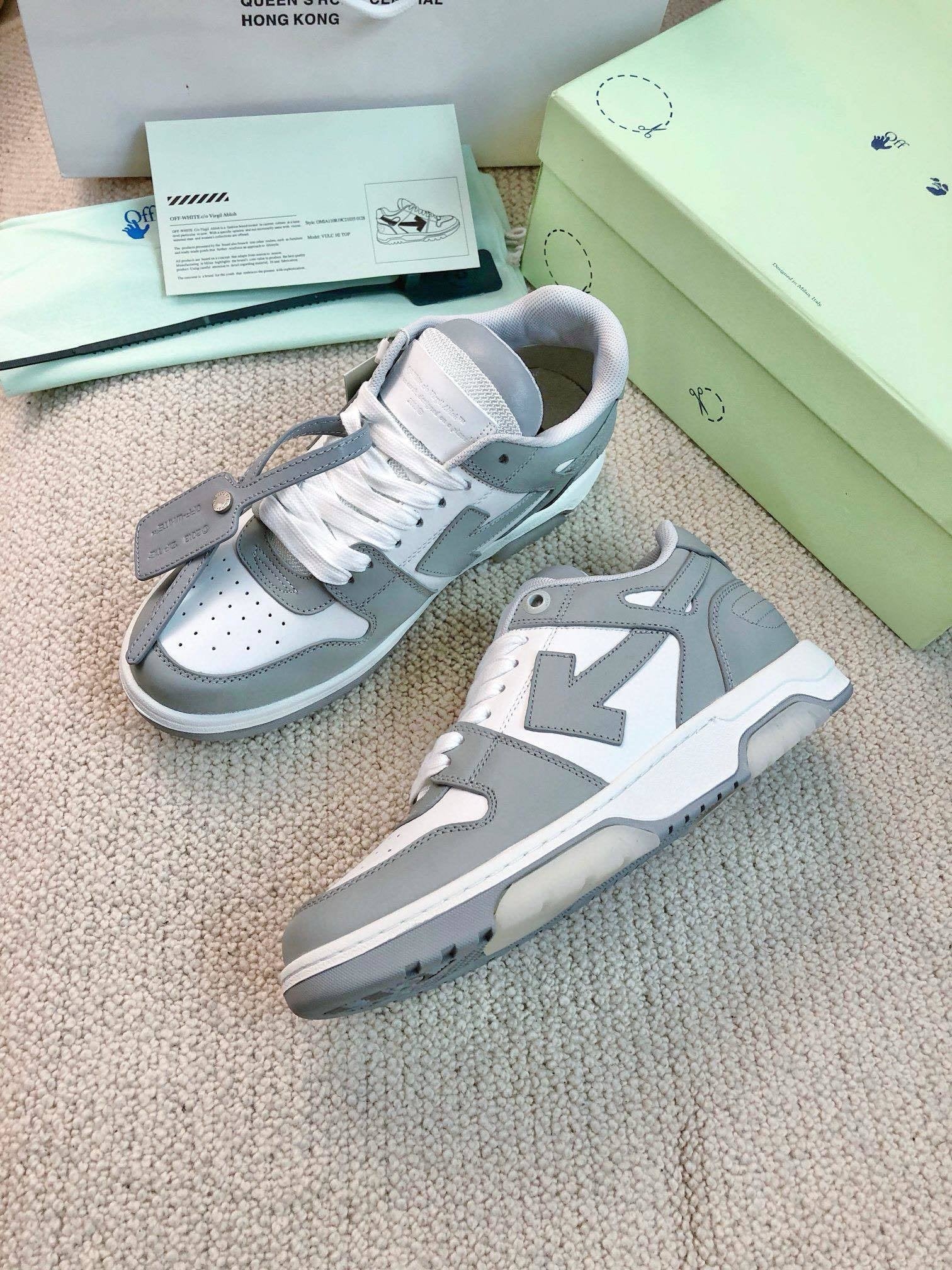 Off-White Out Of Office Low Top White/Grey