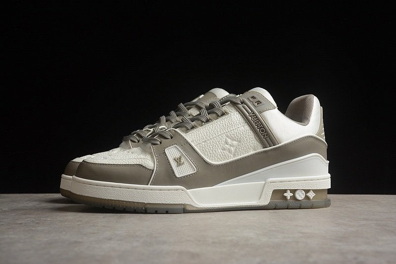 Louis Vuitton Trainer Grey White