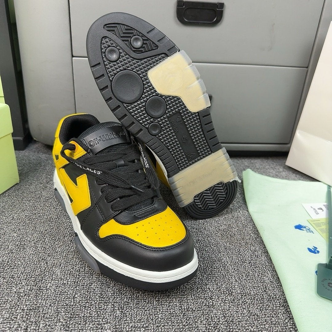Off-White Out Of Office Low Top Yellow/Black