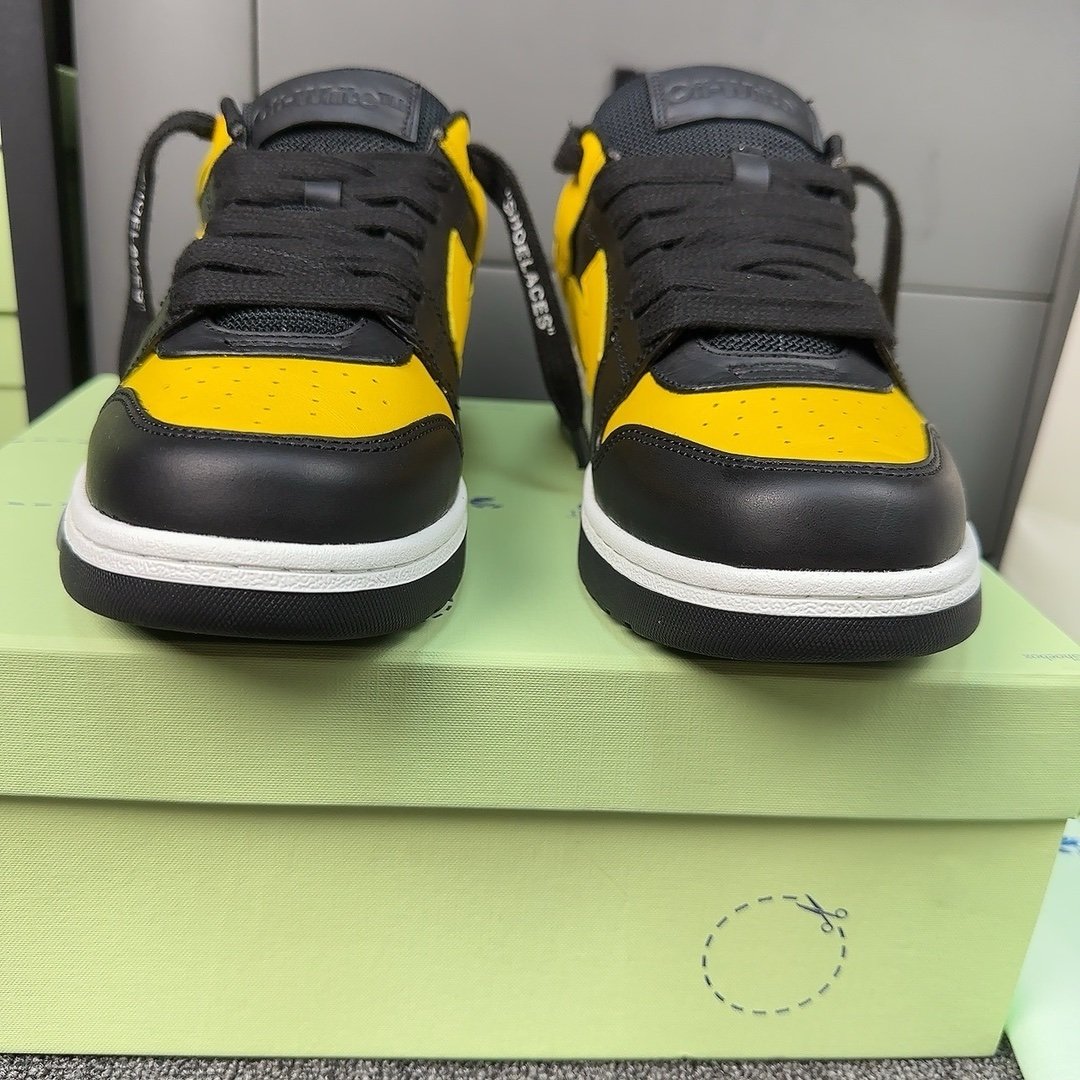 Off-White Out Of Office Low Top Yellow/Black