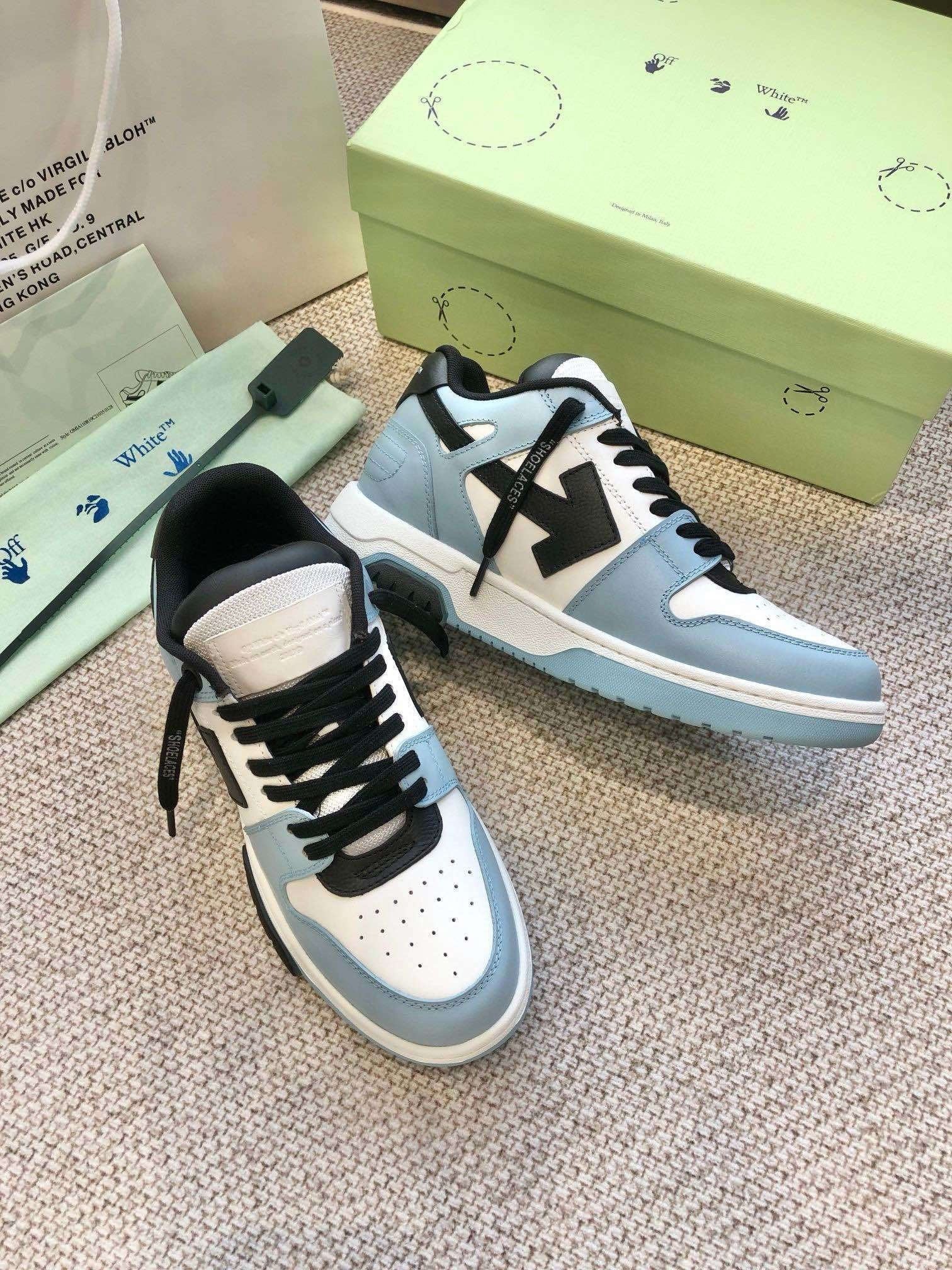 Off-White Out Of Office Low Top Blue/Black White