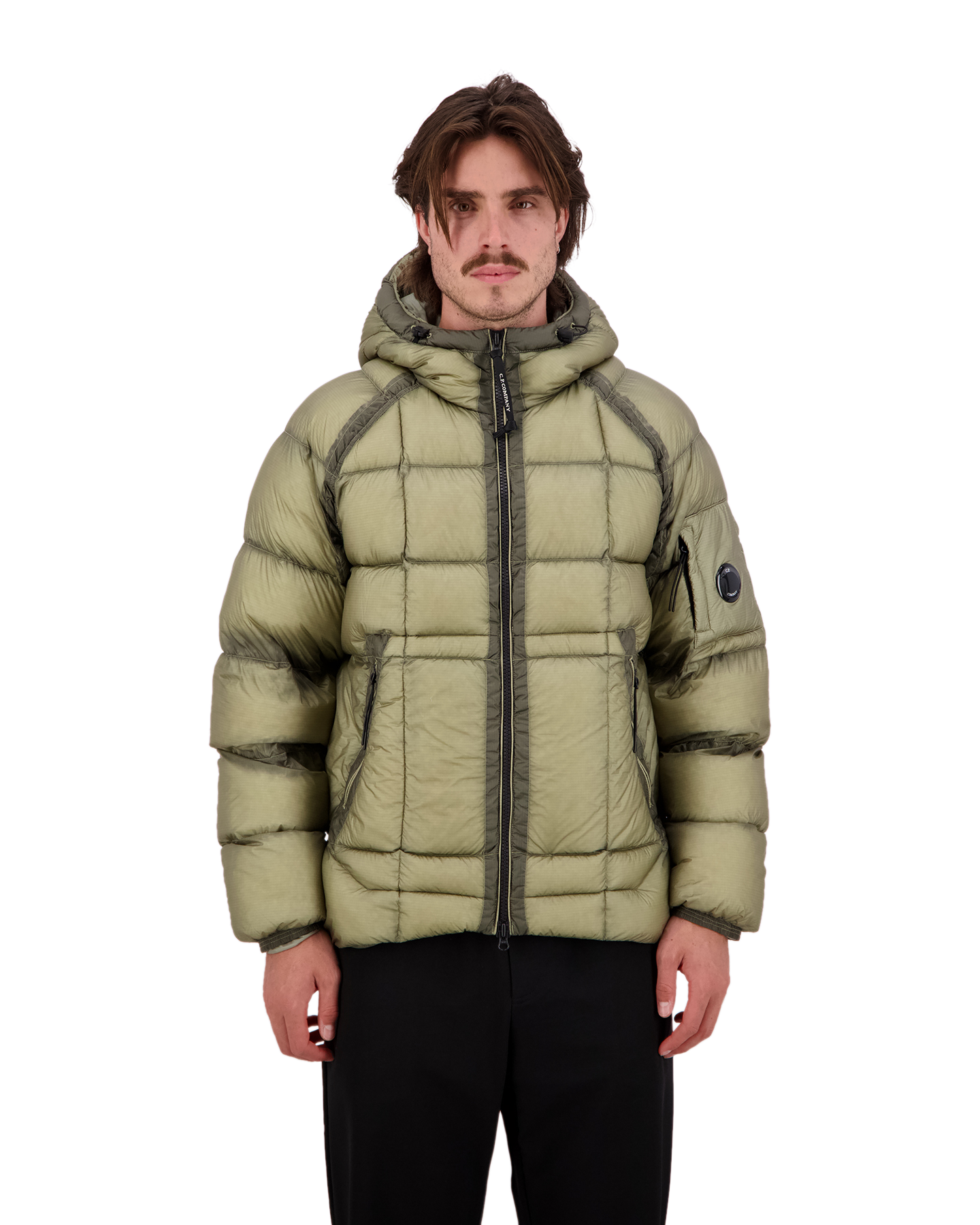 CP Company DD Shell Down Jacket Green
