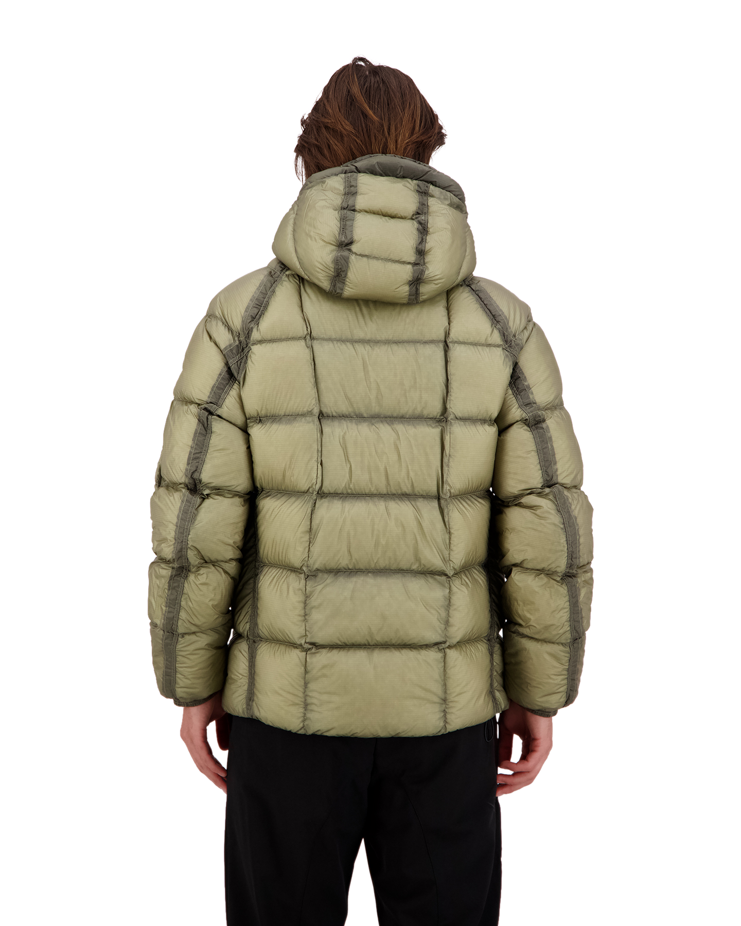 CP Company DD Shell Down Jacket Green