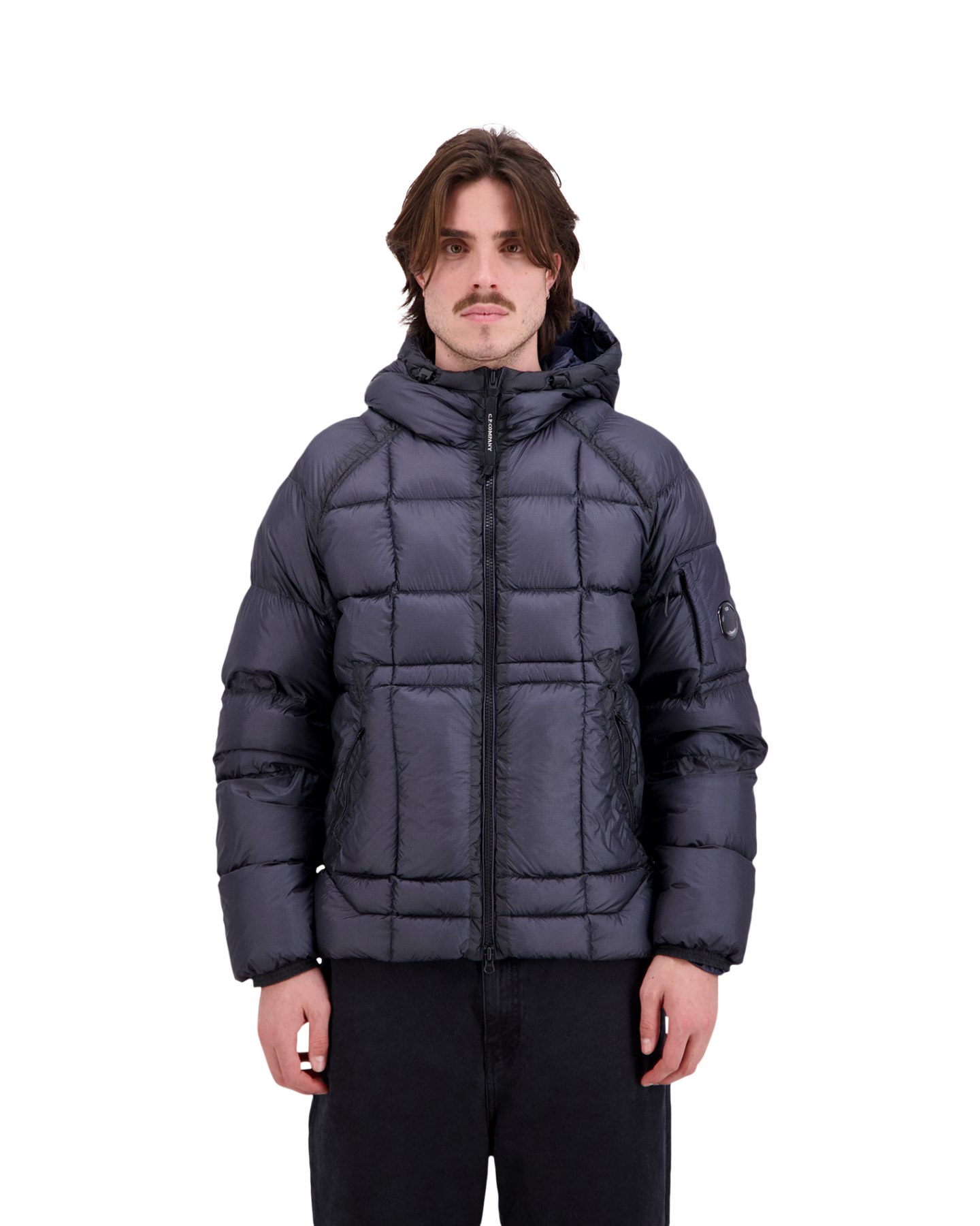 CP Company DD Shell Down Jacket Navy Blue