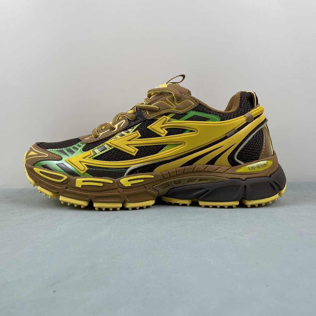 Off-White Be Right Back Brown Yellow