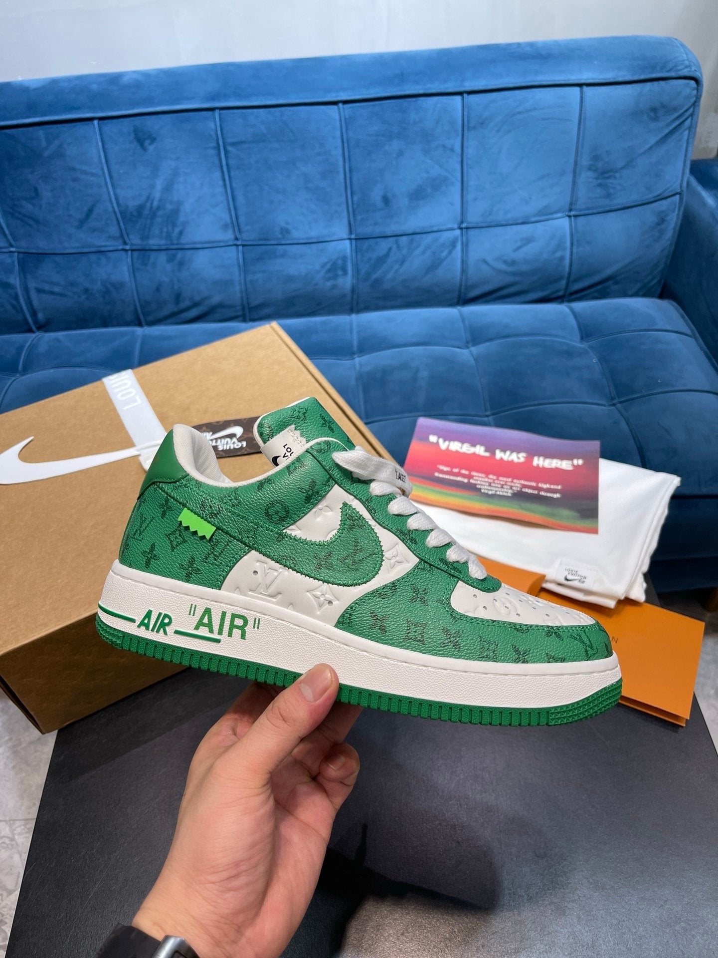 Nike X Louis Vuitton X Air Force 1 Virgil Abloh