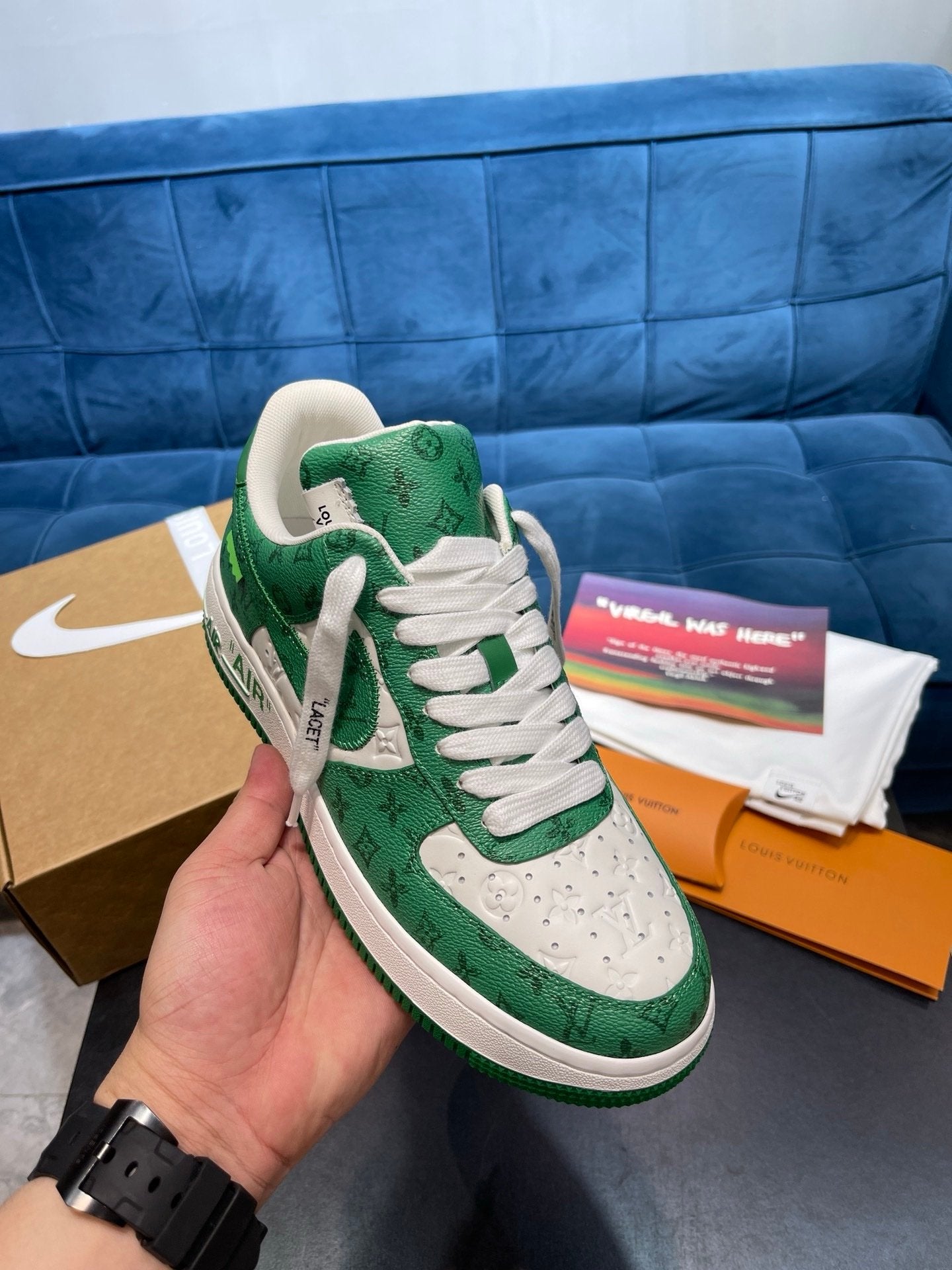 Nike X Louis Vuitton X Air Force 1 Virgil Abloh