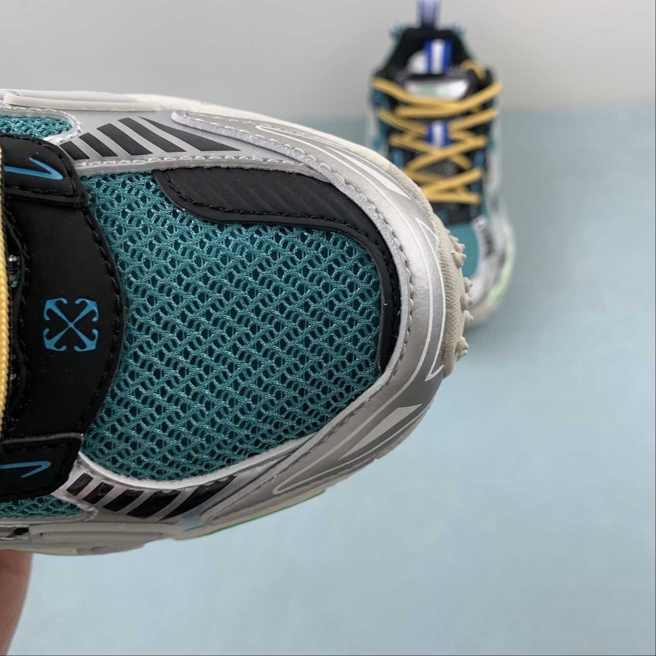 Off-White Be Right Back Blue Green Grey