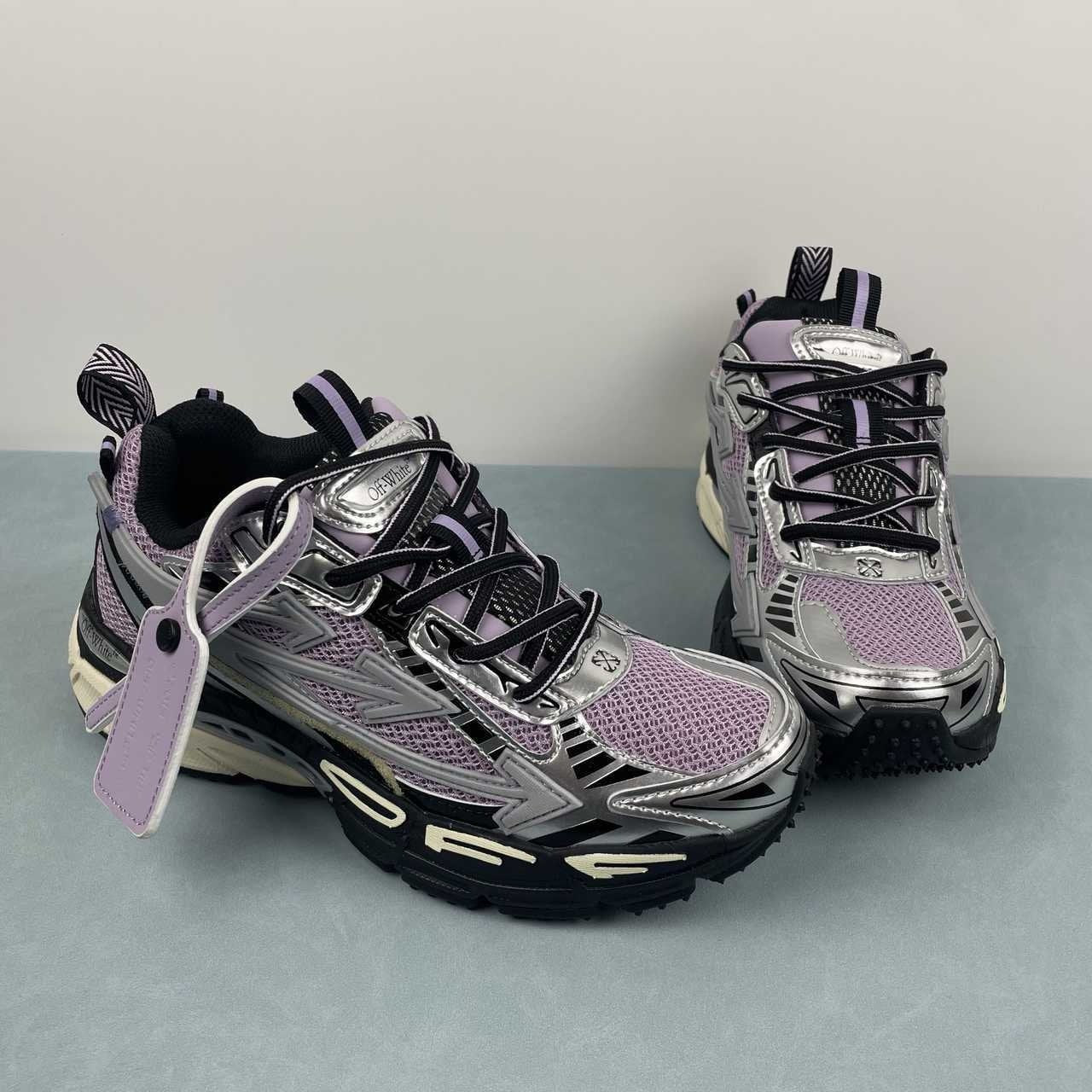 Off-White Be Right Back Purple Grey Black