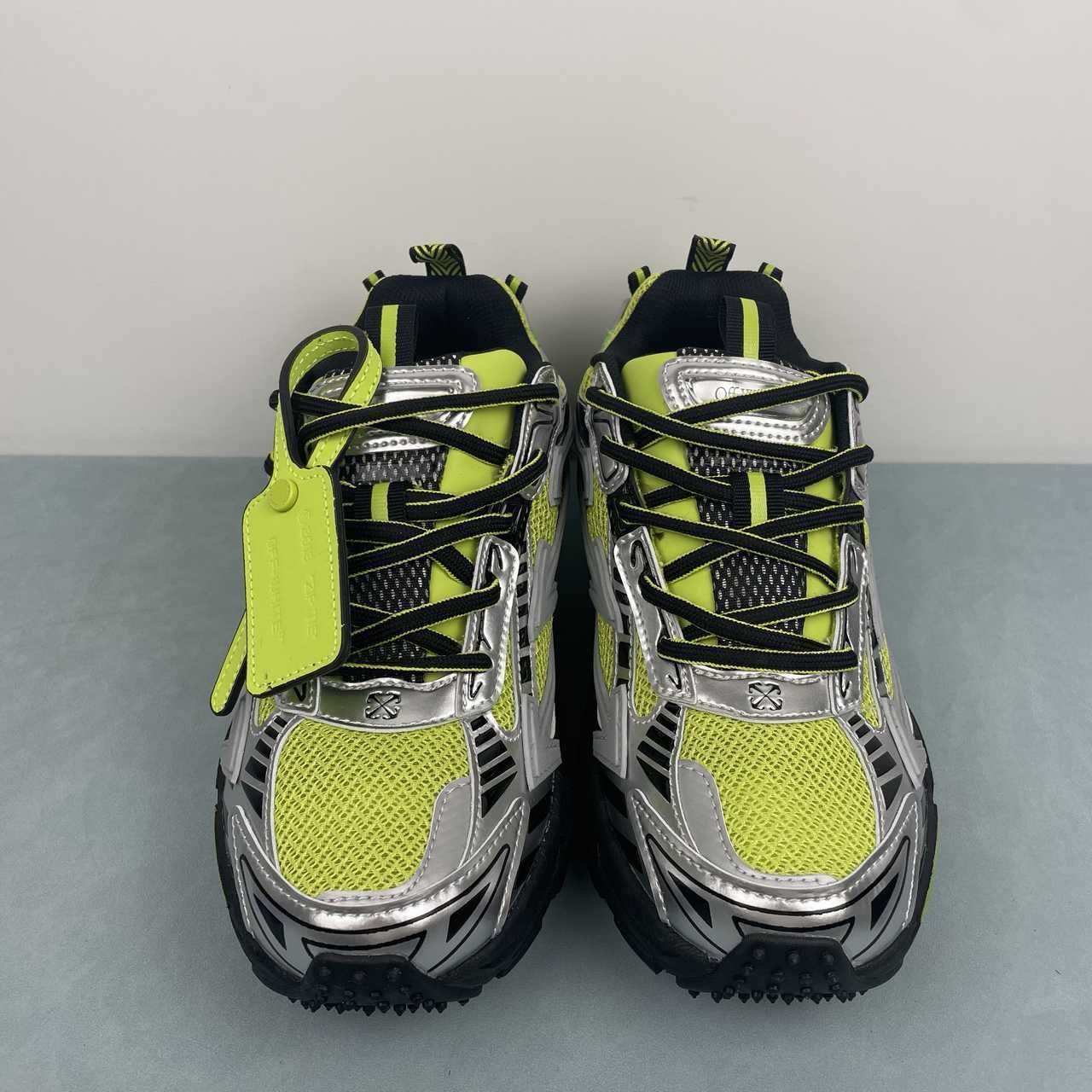 Off-White Be Right Back Neon Green Black