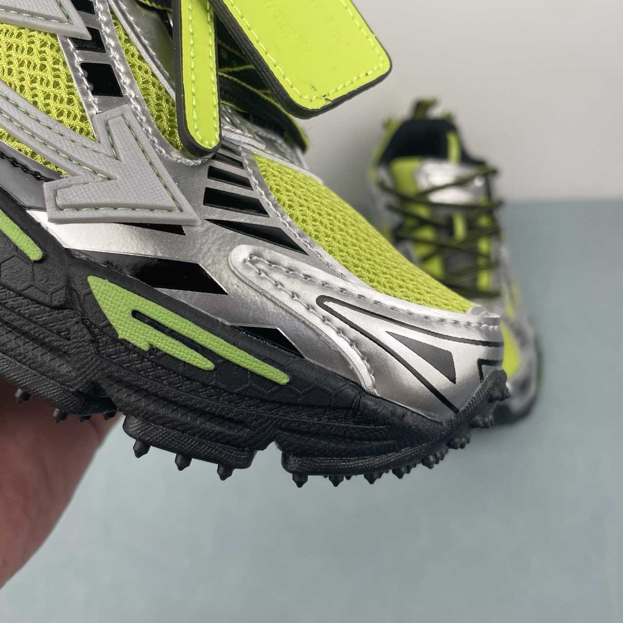 Off-White Be Right Back Neon Green Black