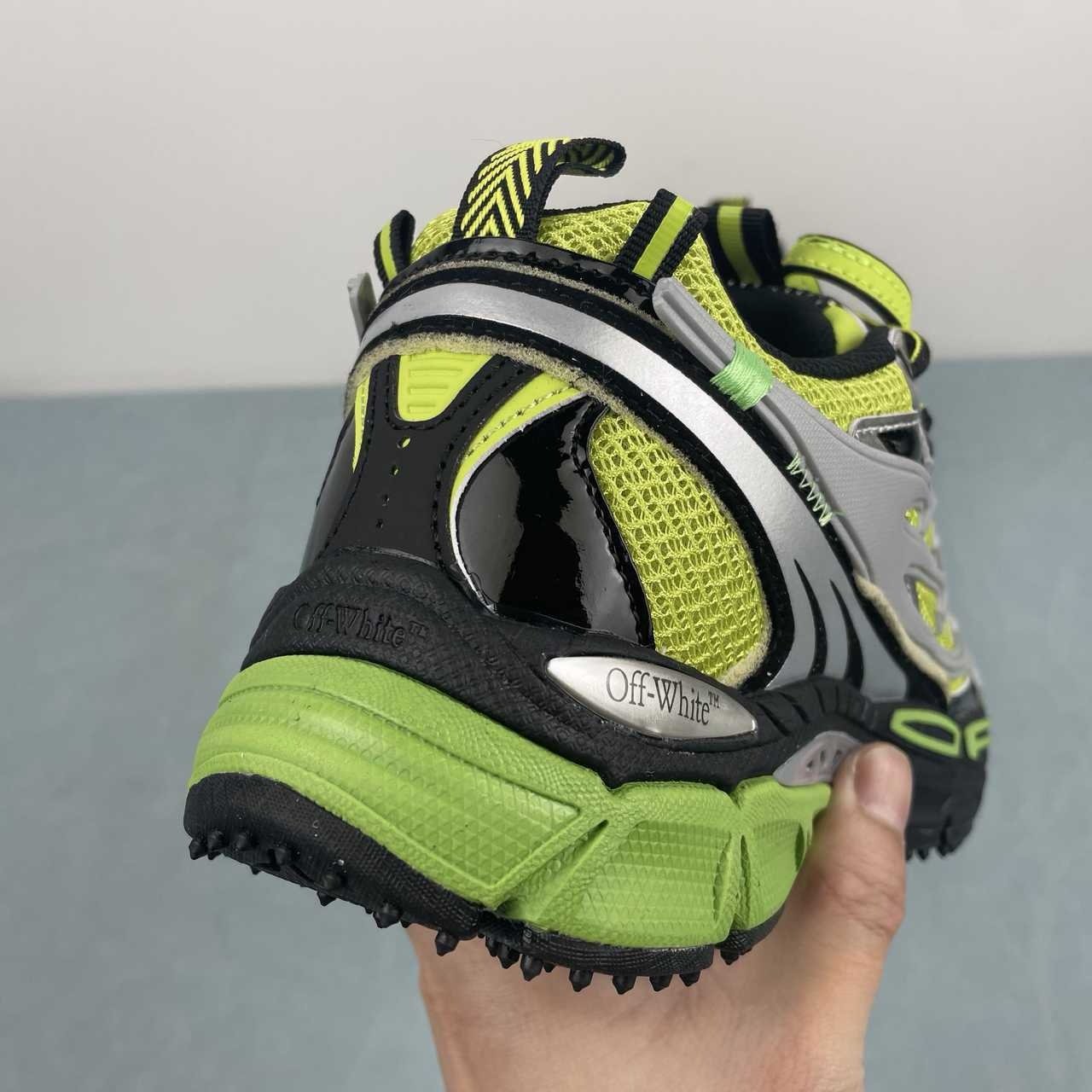 Off-White Be Right Back Neon Green Black