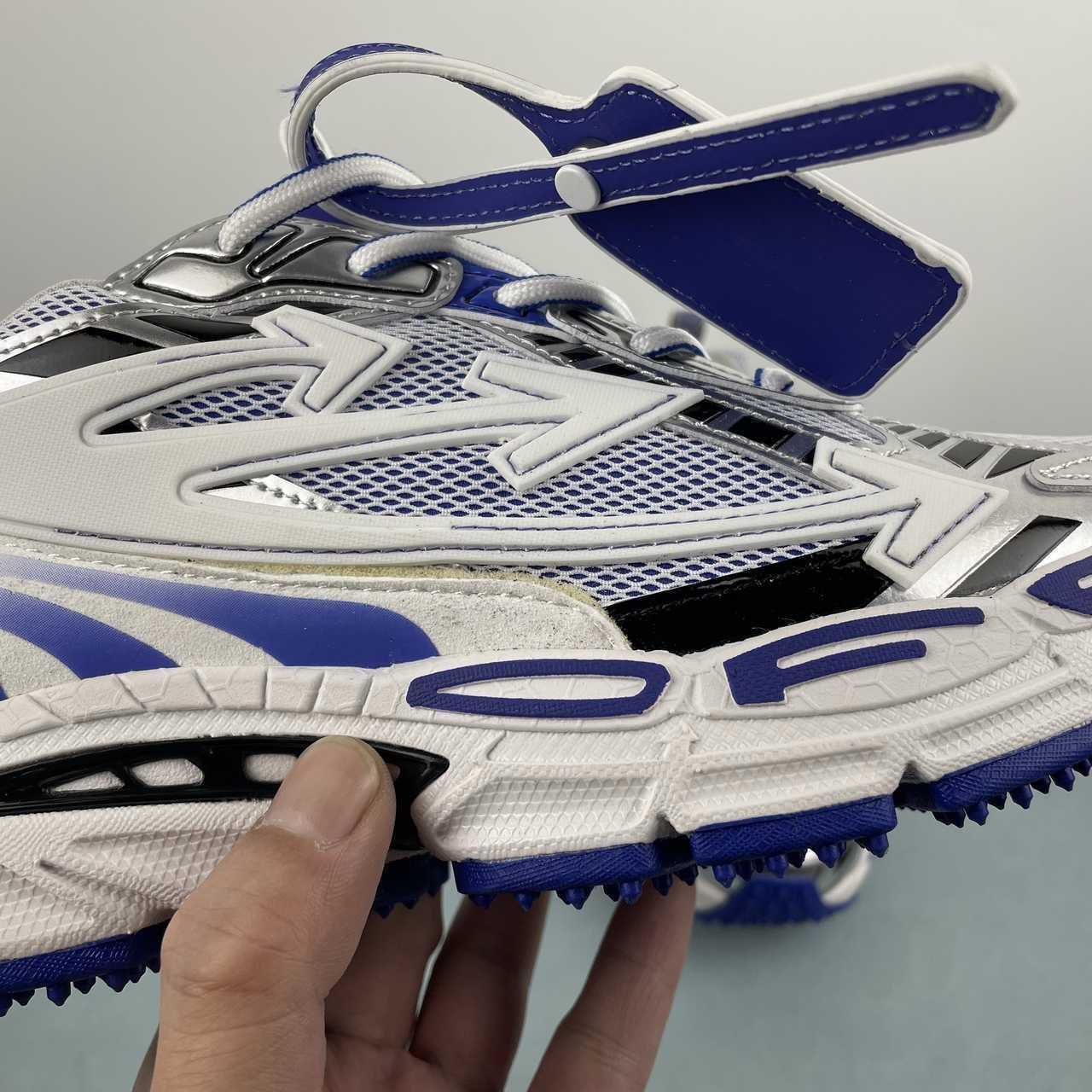 Off-White Be Right Back White Royal Blue