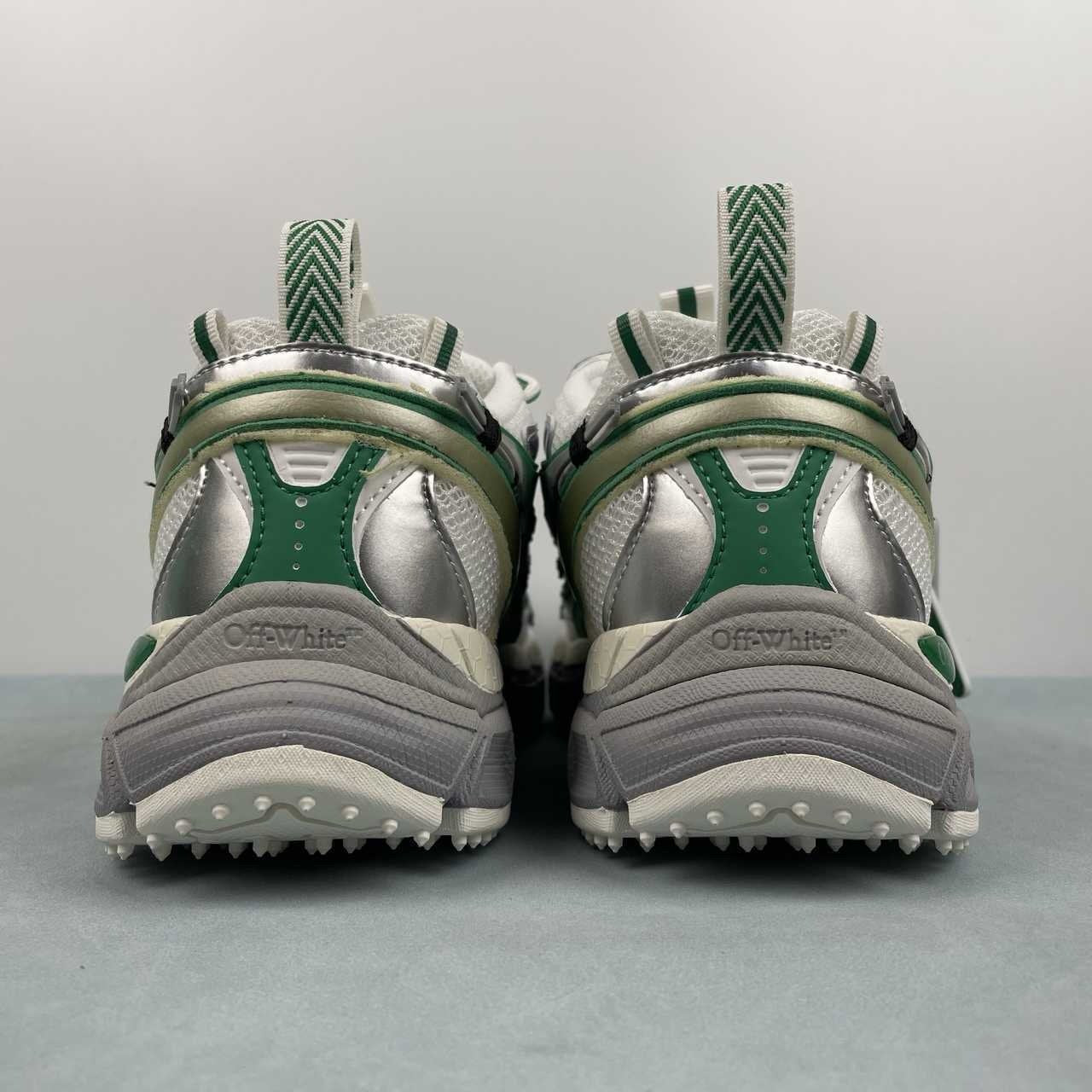 Off-White Be Right Back White Silver White Green