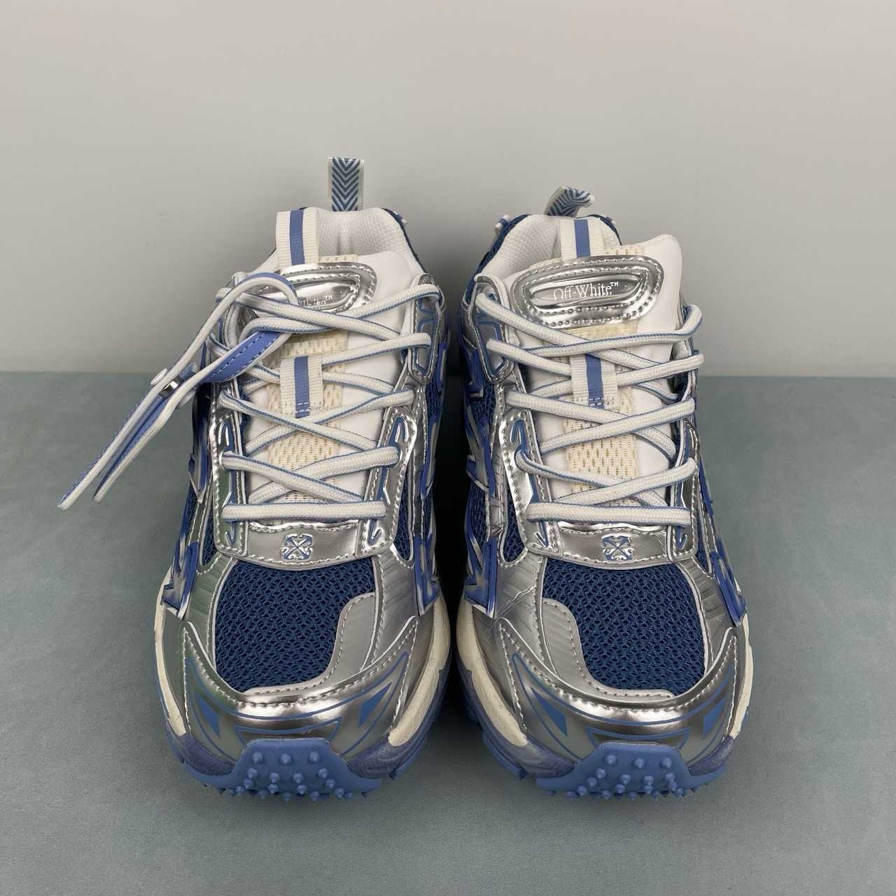 Off-White Be Right Back Silver Blue