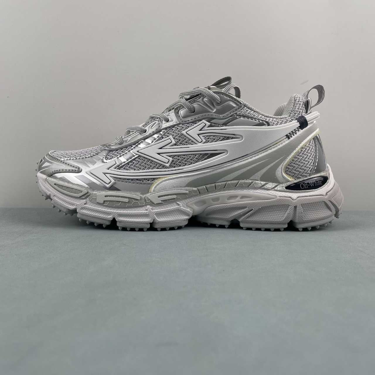 Off-White Be Right Back Silver Metallic