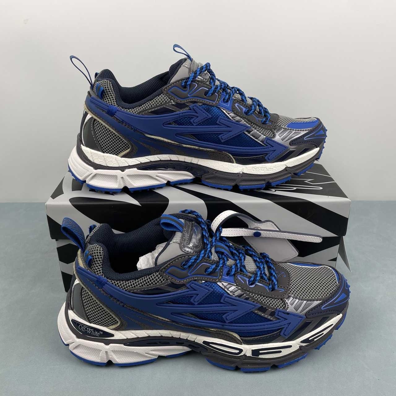 Off-White Be Right Back Navy Blue Black