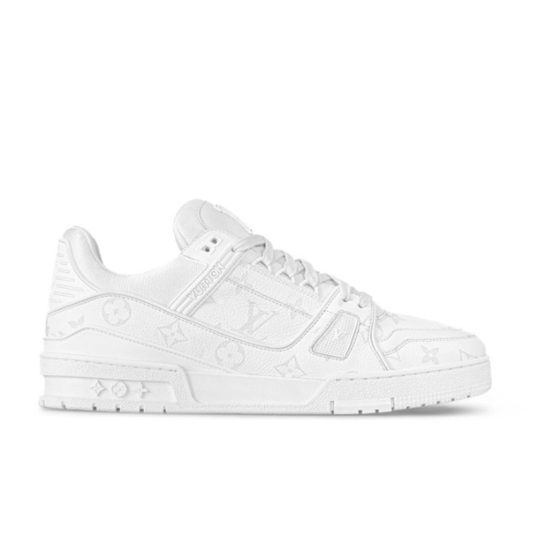 Louis Vuitton Trainer White Monochrome