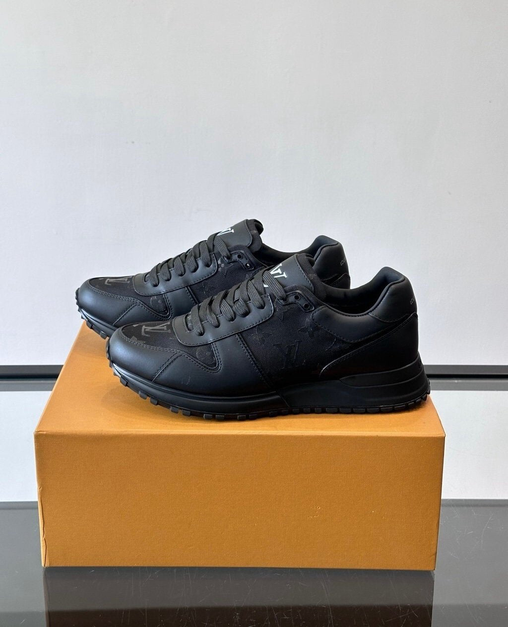Louis Vuitton Run Awat Sneaker Black/Black