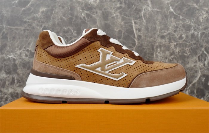 Louis Vuitton LV Classic Sneaker Brown White
