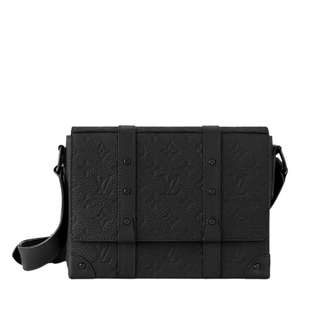 Louis Vuitton Trunk Messenger Bag Monogram 3D Black