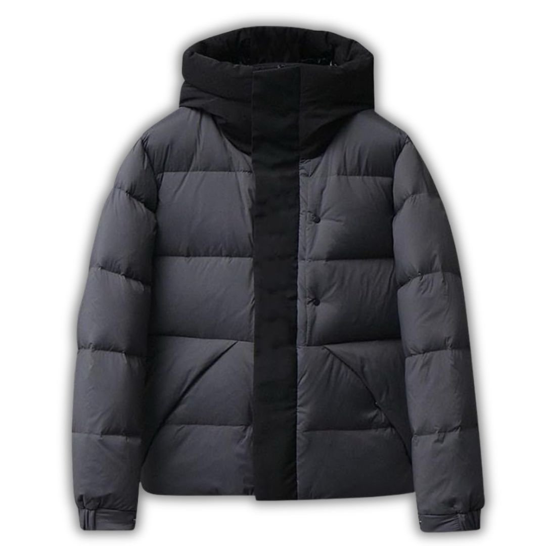 Moncler Madeira Down Jacket Grey/Black