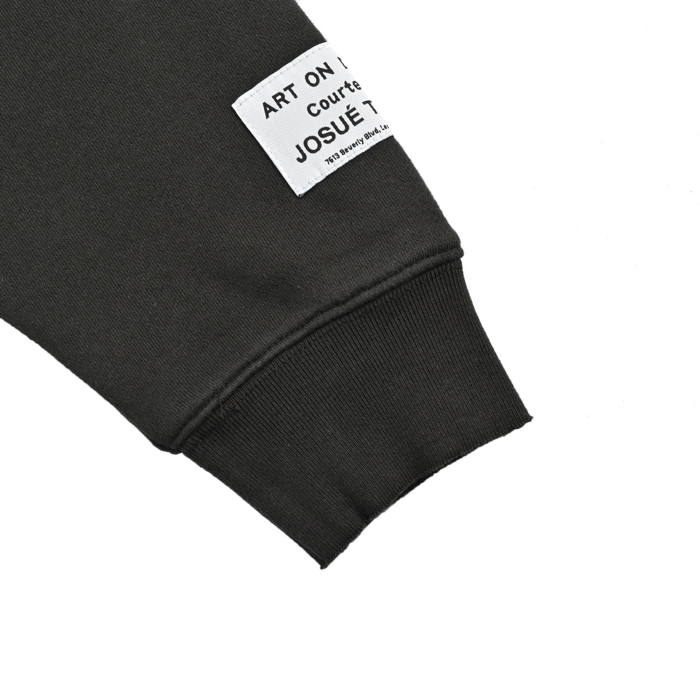 Gallery Dept. Departman Zipped Hoodie In Black