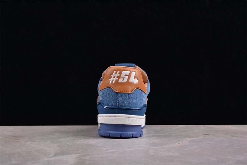 Louis Vuitton Trainer Blue Damier 3D Denim