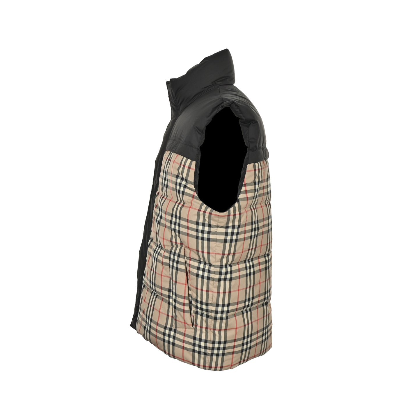 Burberry Reversible Oakwood Bodywarmer Black