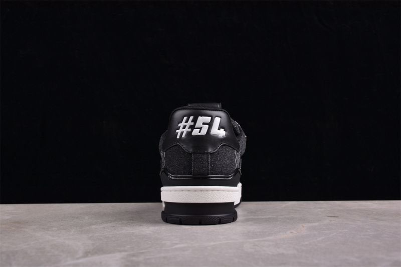 Louis Vuitton Trainer Black Damier 3D Denim