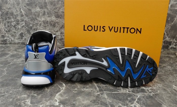 Louis Vuitton Runner Tatic Silver Blue