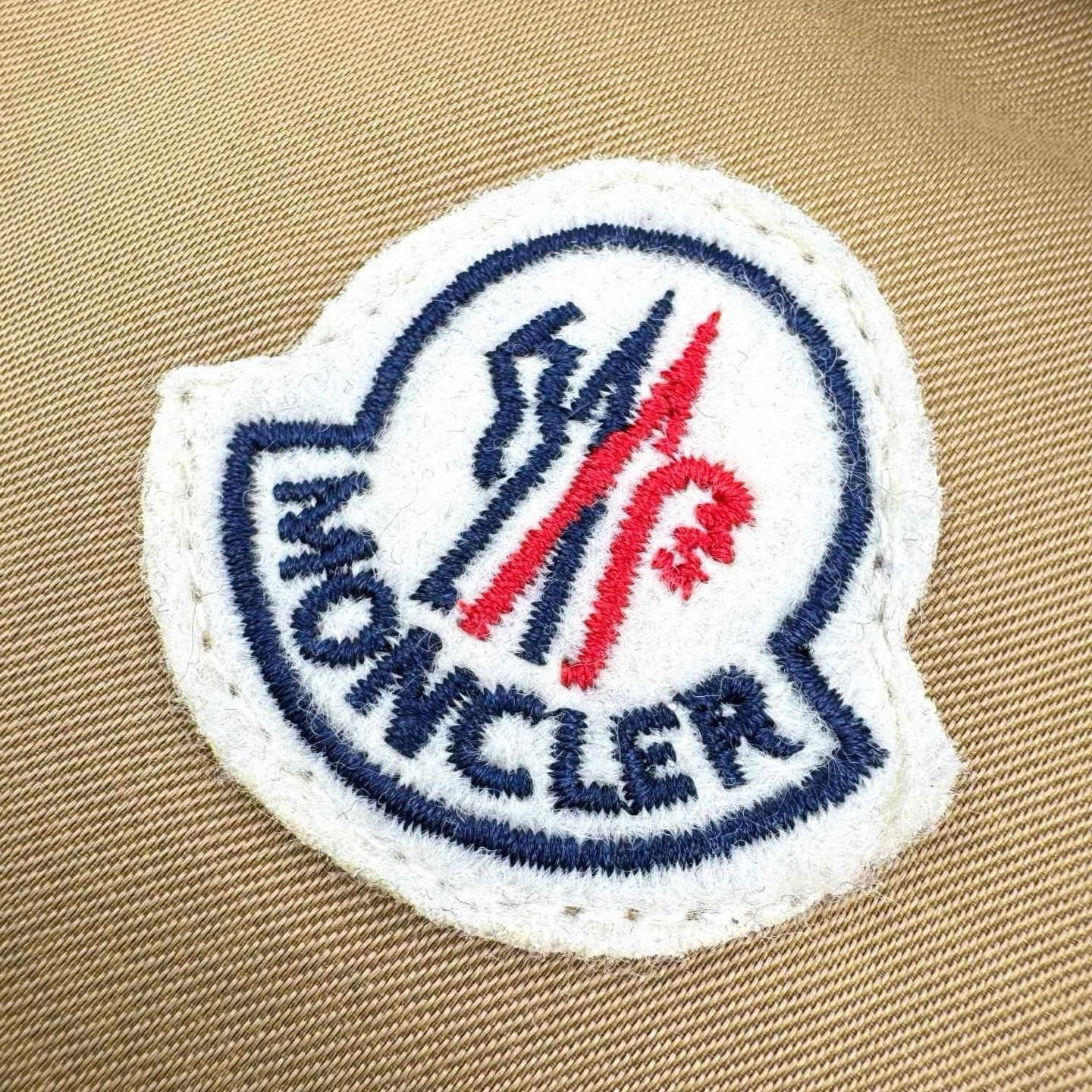 Moncler Brown Stretch-Cotton Collared Jacket